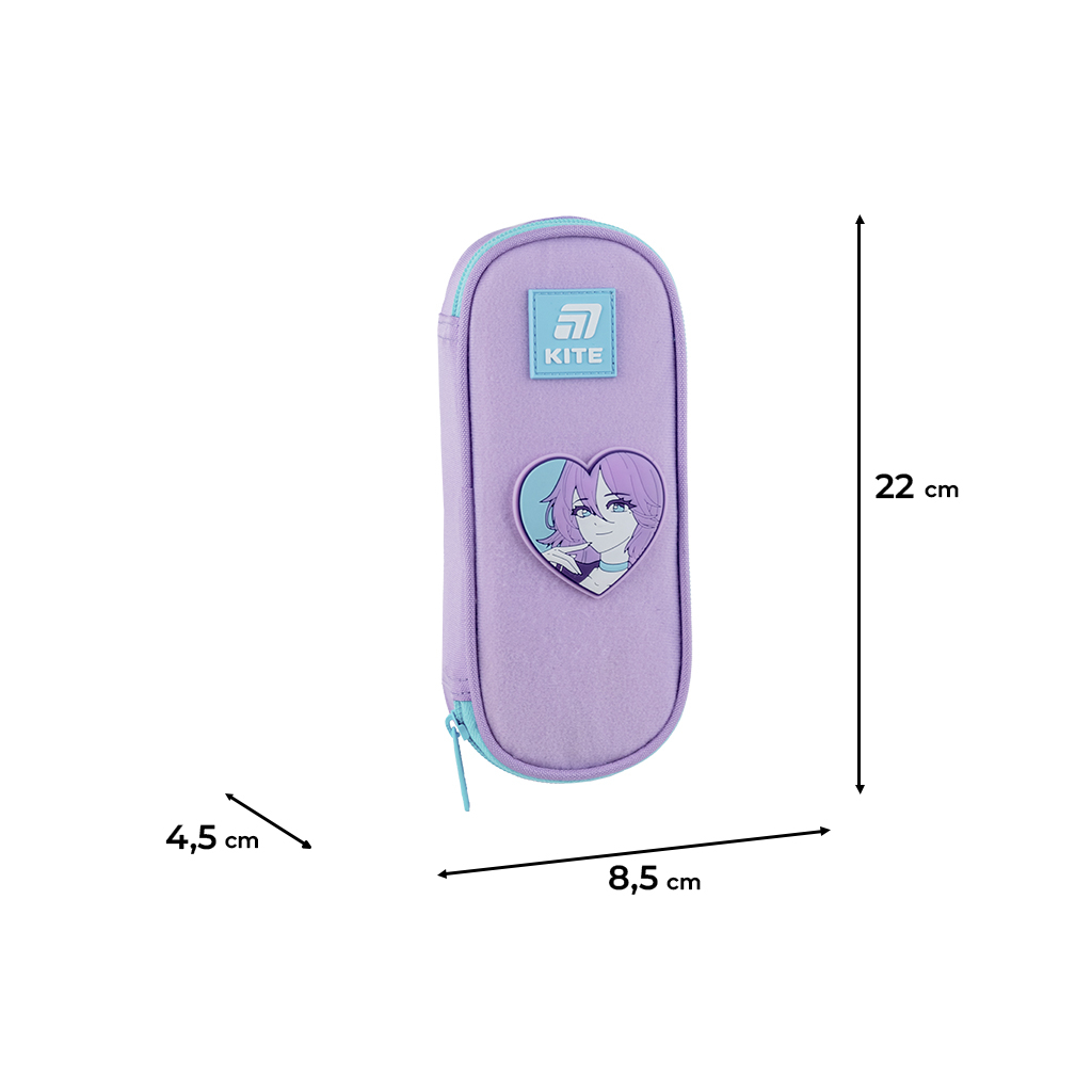 Пенал Kite 599 Kawaii Love (K25-599-20) - изображение 2