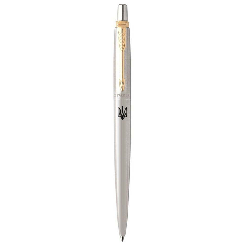 Ручка кулькова Parker JOTTER 17 UKRAINE SS GT BP Тризуб (16032_TR) - зображення 1