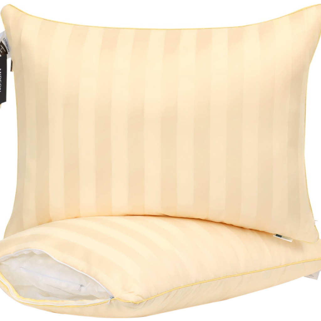 Подушка MirSon 1277 Carmela Hand Made з евкаліптом Висока 45х45 см (2200003276336) - зображення 1