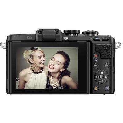 Цифровий фотоапарат Olympus E-PL7 14-42 mm Pancake Zoom Kit black (V205073BE001) - зображення 4