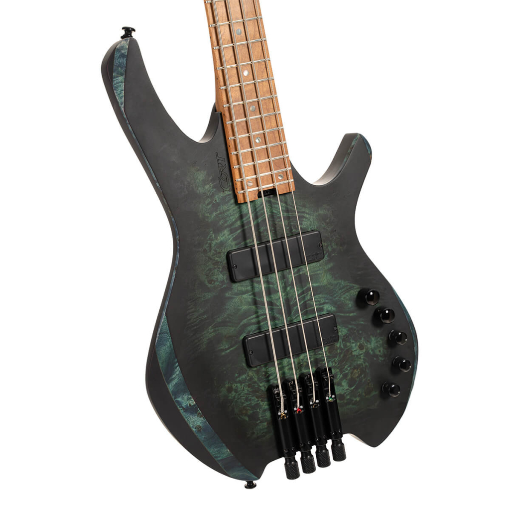 Бас-гітара Cort Artisan Space 4 (Star Dust Green) - зображення 3