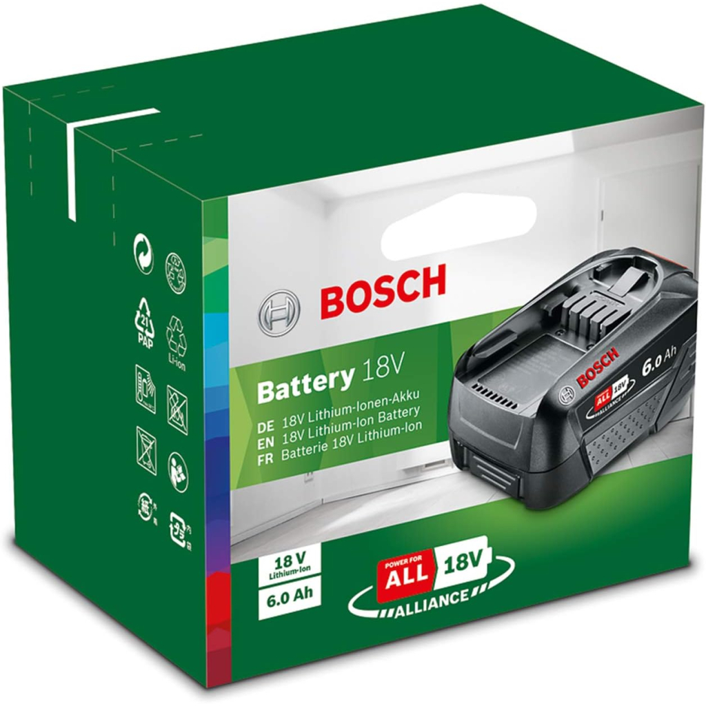 Акумулятор до електроінструменту Bosch PBA, 18V, 6Ah, 0.7кг (1.600.A00.DD7) - изображение 7