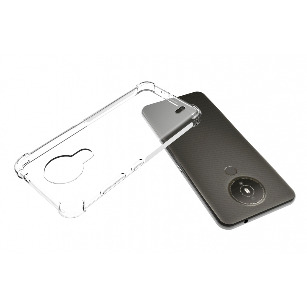 Чохол до мобільного телефона BeCover Anti-Shock Nokia 1.4 Clear (706965) - зображення 3
