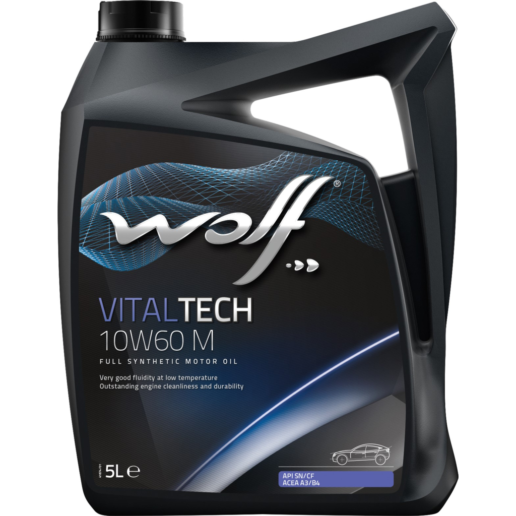 Моторна олива Wolf VITALTECH 10W60 M 5л (8335808) - зображення 1