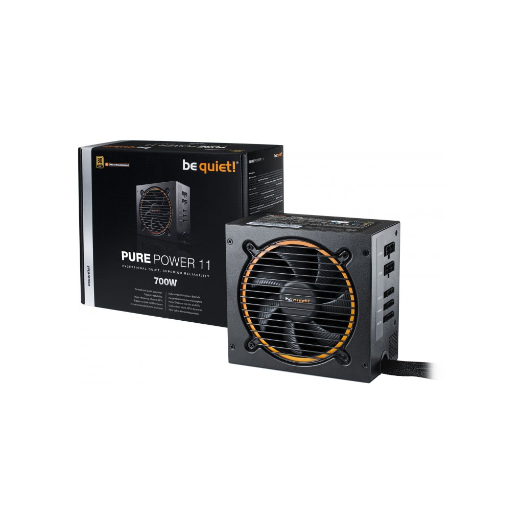 Блок живлення Be quiet! 700W Pure Power 11 CM (BN299) - зображення 3