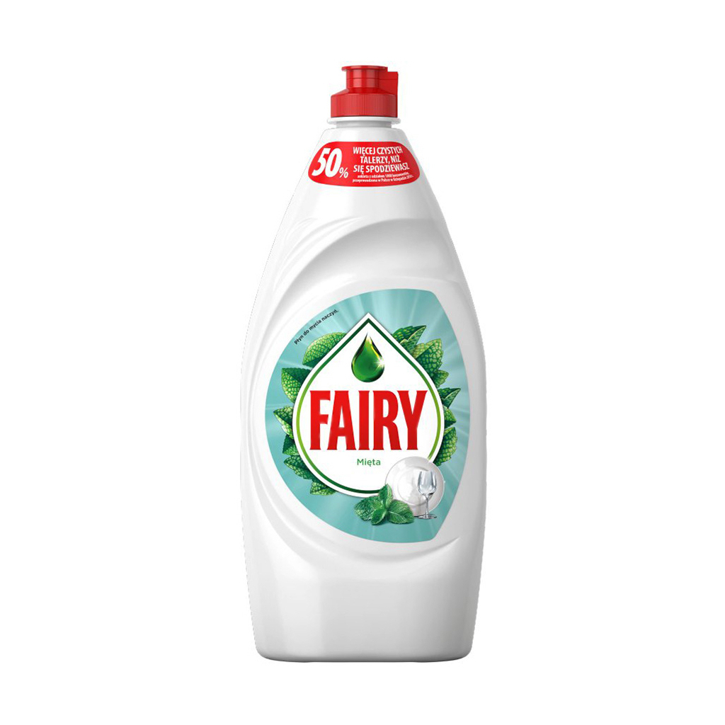 Засіб для ручного миття посуду Fairy М'ята 430 мл (8001841719399) - зображення 1