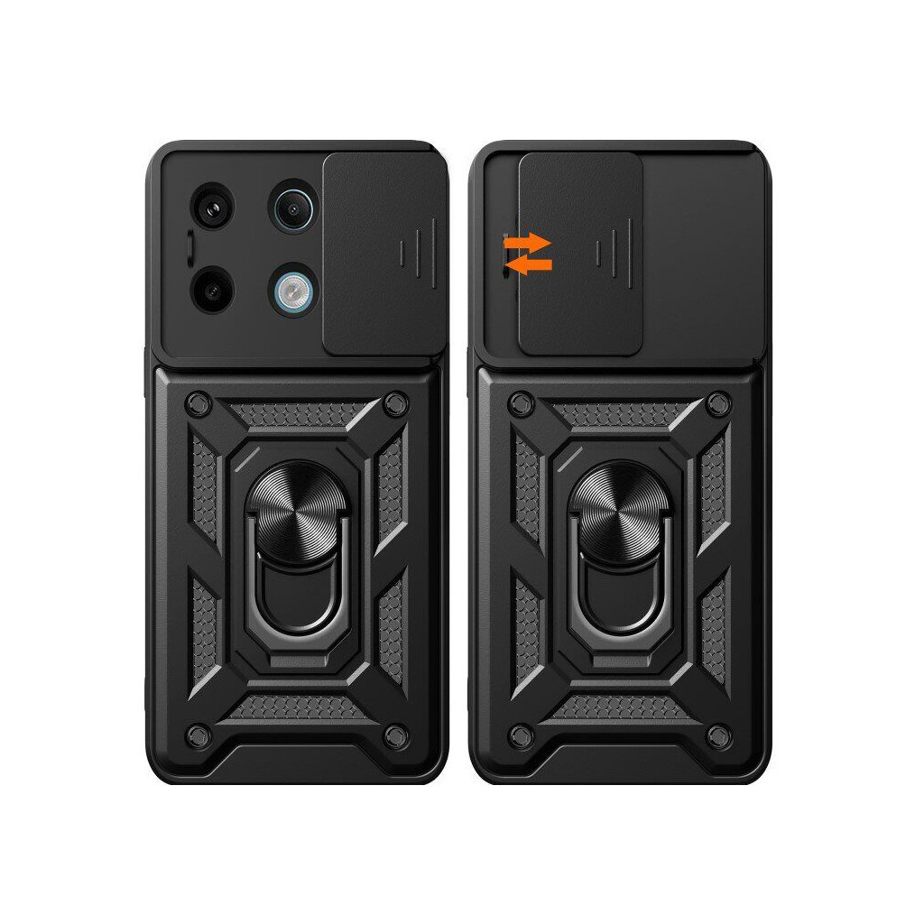 Чохол до мобільного телефона BeCover Military Poco X6 Black (711006) - зображення 2