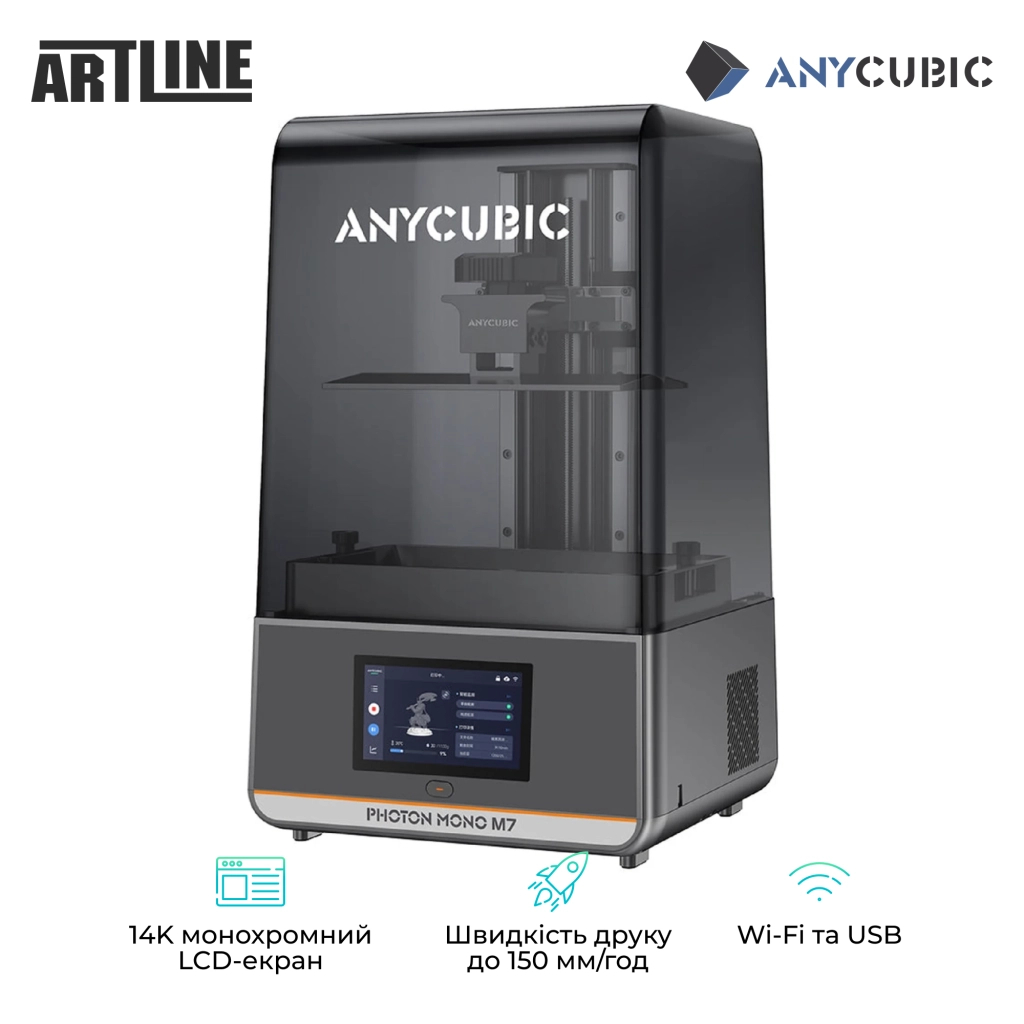3D-принтер Anycubic Photon Mono M7 (PM70BK0B-O) - зображення 2