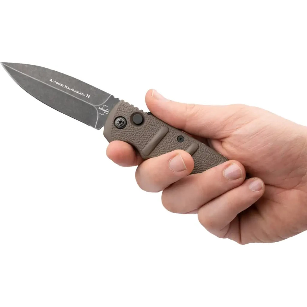 Ніж Boker Plus AKS-74 Brown Dagger Smokewash (01KALS89) - изображение 3