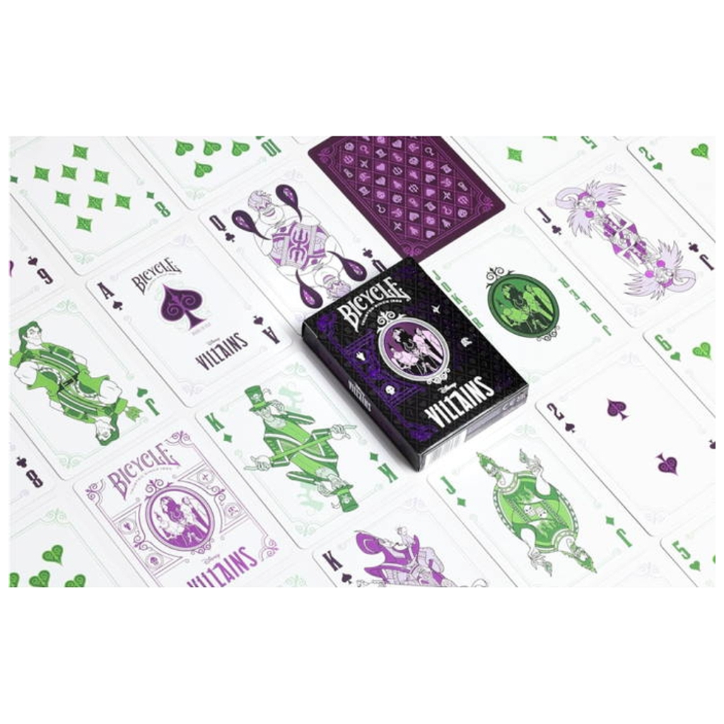 Гральні карти Bicycle Disney Villains (purple) (ВР_БДВП) - зображення 5