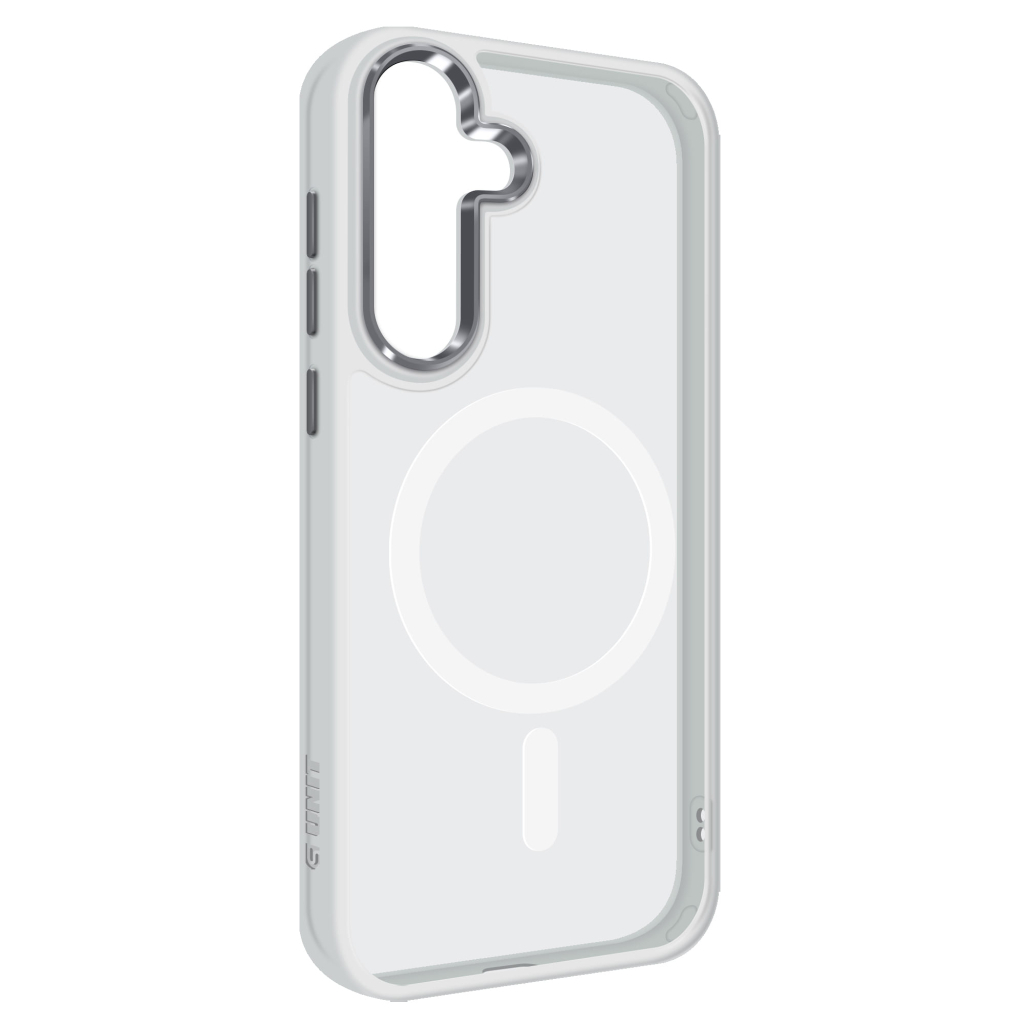 Чохол до мобільного телефона Armorstandart Unit MagSafe Samsung S25 Plus Matte Clear Silver (ARM82264) - зображення 1