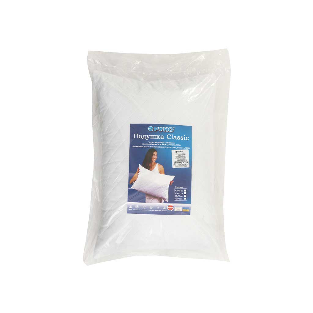 Подушка Руно Силіконова Classic 50х70 см (310.52Classic) - зображення 5
