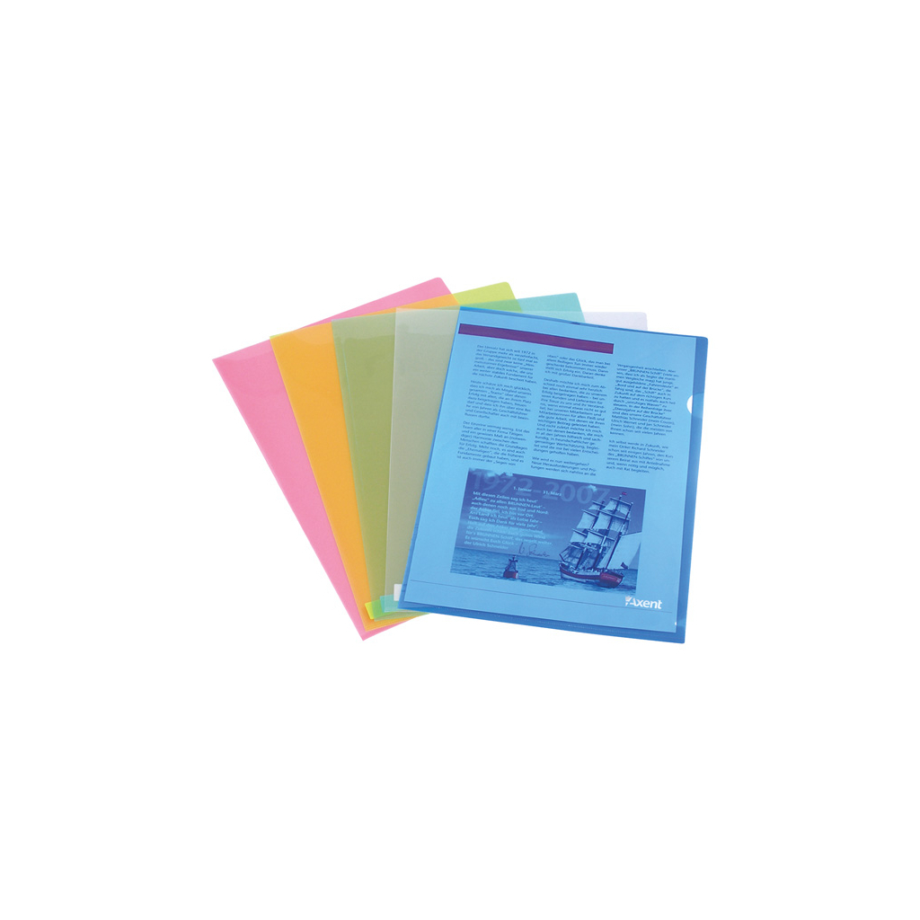 Папка - куточок Axent червона (1434-24-A) - зображення 2