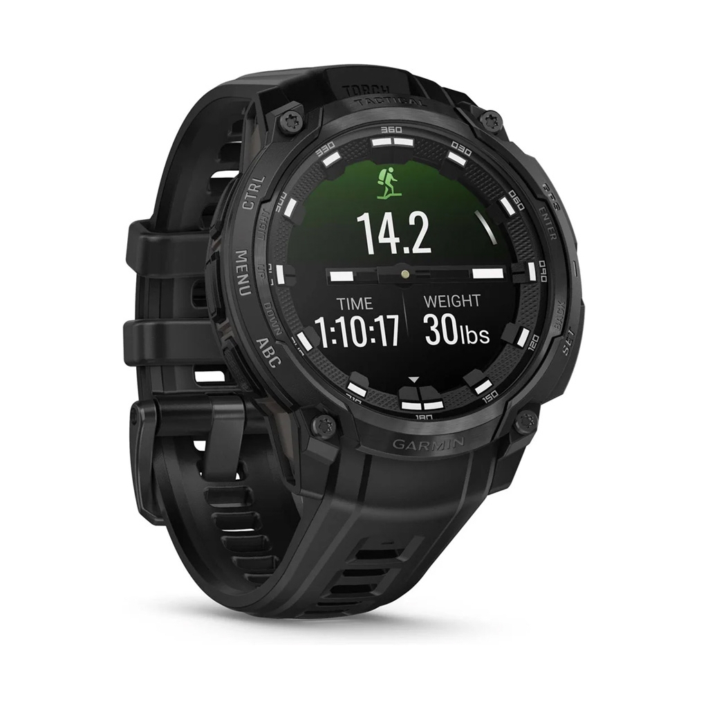 Смарт-годинник Garmin Instinct Crossover AMOLED, Tactical, Black/Black, GPS смарт-годинник (010-03398-02) - изображение 3
