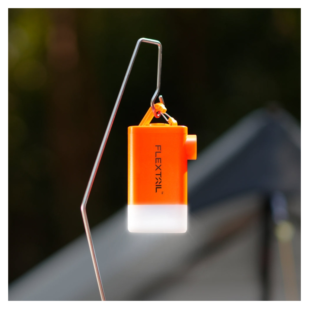 Ліхтар Flextail Max Pump 2 Plus з функцією насосу та powerbank помаранчевий (MP2PL4800-OG-i) - зображення 4