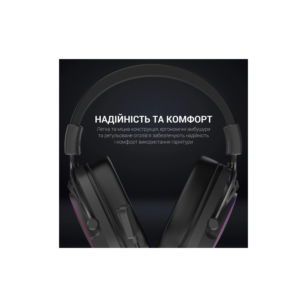 Навушники GamePro HS783 RGB Black (HS783) - зображення 9