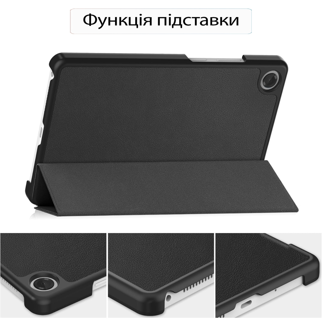 Чохол до планшета BeCover Smart Case Lenovo Tab One / Tab K9 8.7" 2025 (TB305XU/FU) Black (713744) - зображення 4