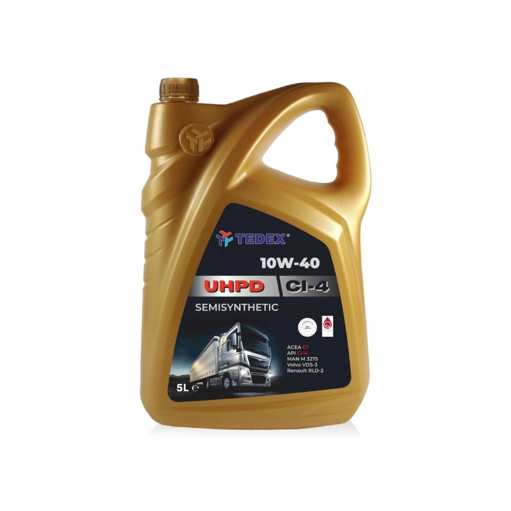 Моторна олива TEDEX UHPD MOTOR OIL CI-4 10W40 - 5л - изображение 1
