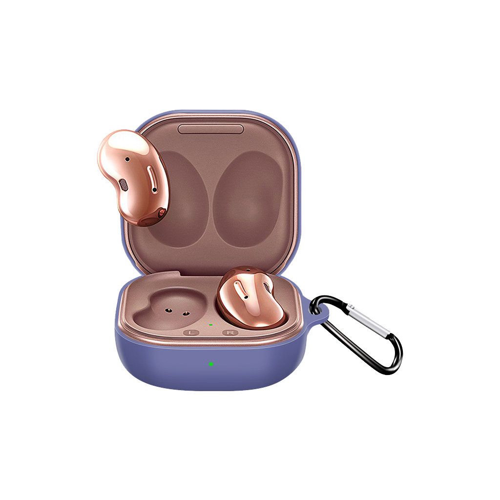 Чохол для навушників BeCover Silicon для Samsung Galaxy Buds 2 / Buds Live / Buds Pro Purple (705411) - зображення 1