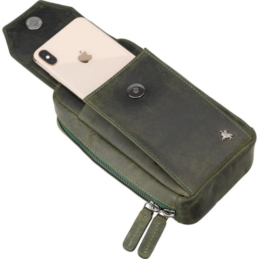 Сумка Visconti S45 Alex Oil Green (S45 OIL GRN) - зображення 7