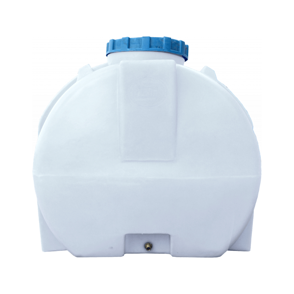 Ємність для води Пласт Бак горизонтальна харчова 1000 л біла (1312) - зображення 2