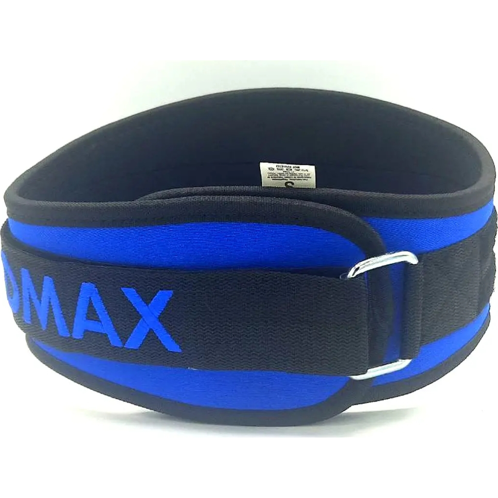 Атлетичний пояс MadMax MFB-421 Simply the Best неопреновий Blue XXL (MFB-421-BLU_XXL) - зображення 5