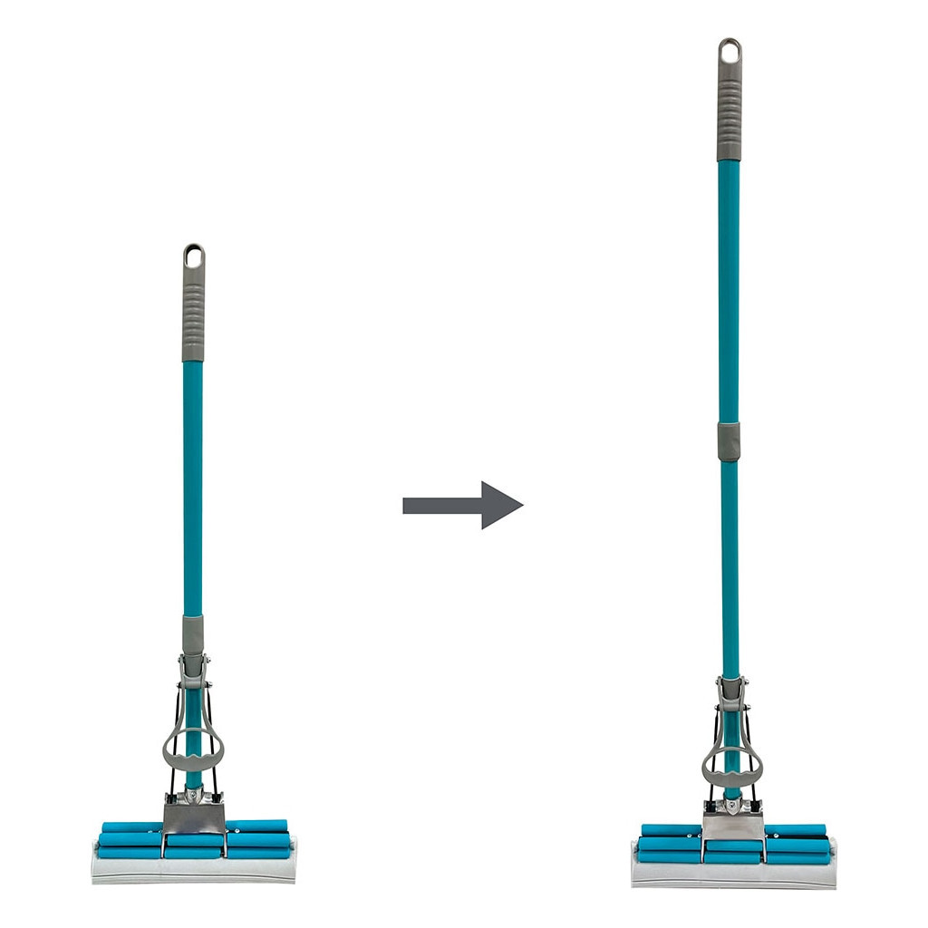 Швабра Werk WDS-04 роликова з подвійним віджимом 110 см (121955) - зображення 2