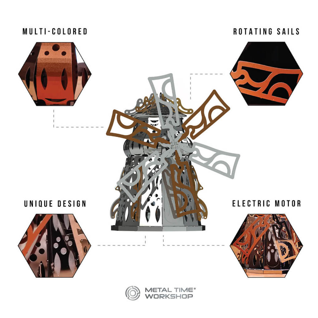 Конструктор Metal Time колекційна модель Mysterious Mill (MT054) - зображення 3