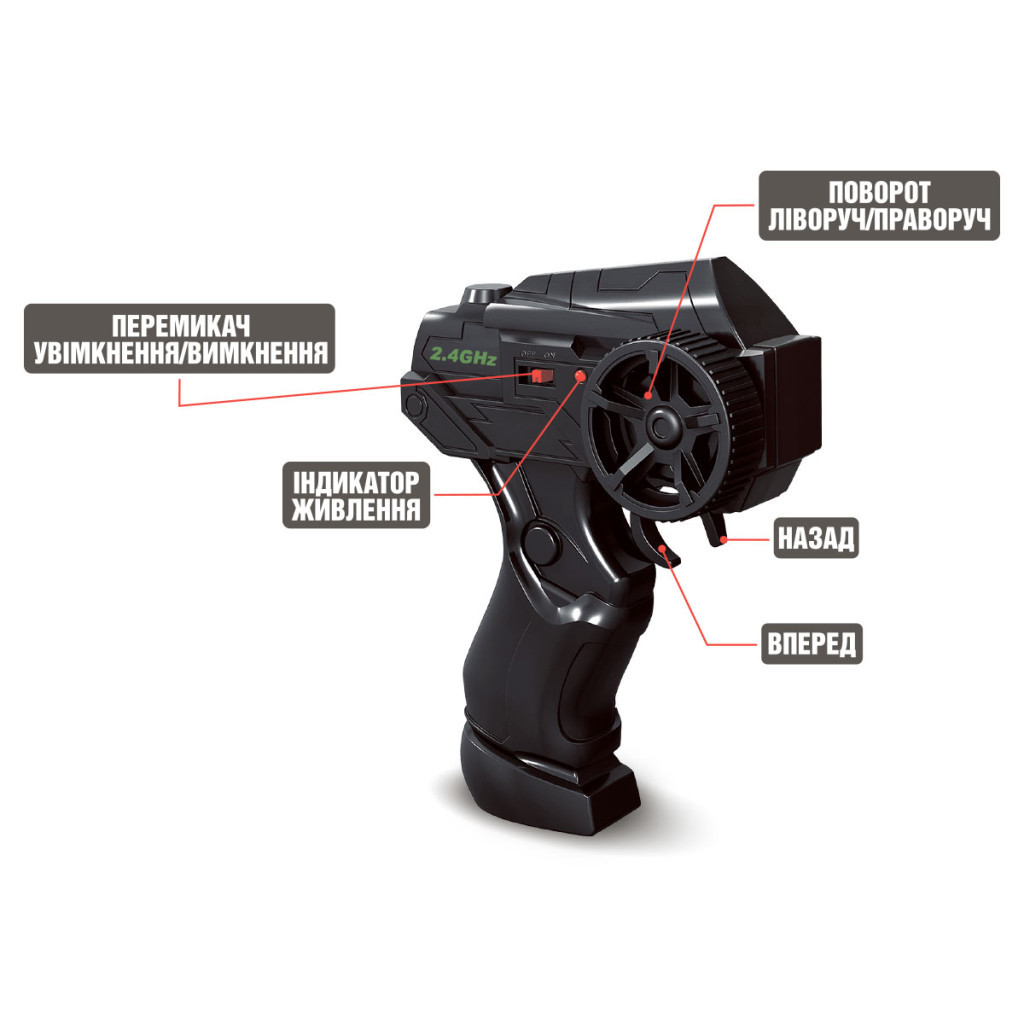 Радіокерована іграшка Sulong Toys Speed racing drift – Bitter (помаранчевий, 1:24) (SL-291RHO) - зображення 4