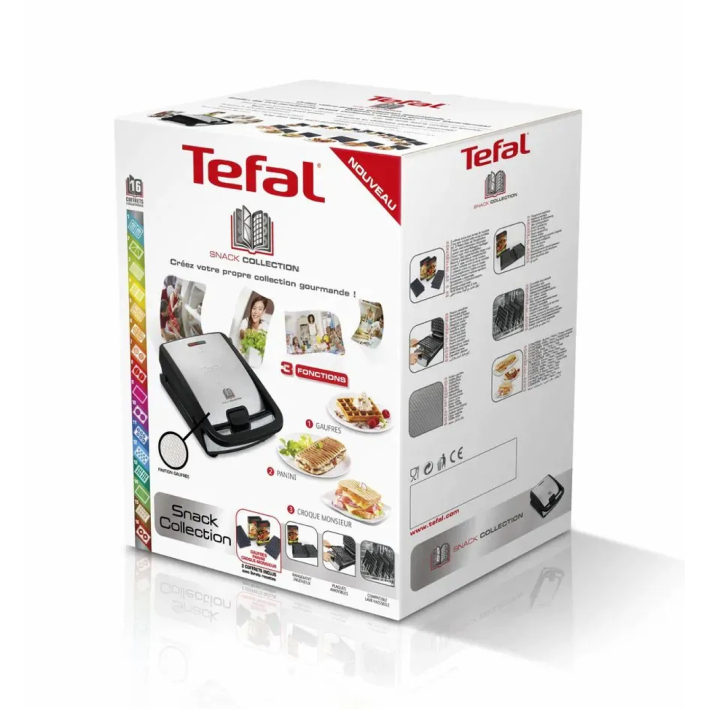Сендвічниця Tefal SW857D12 - зображення 8