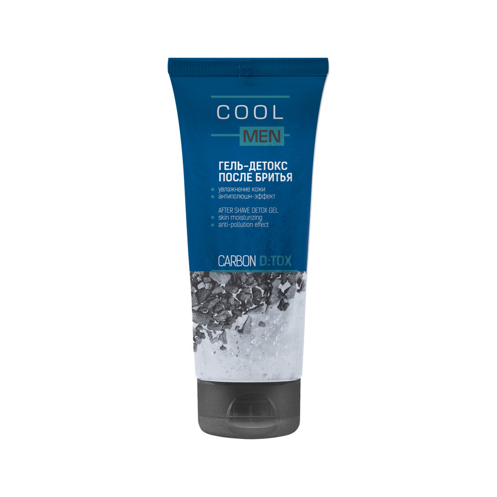 Гель після гоління Cool Men Detox Carbon 200 мл (4823015942075) - зображення 1