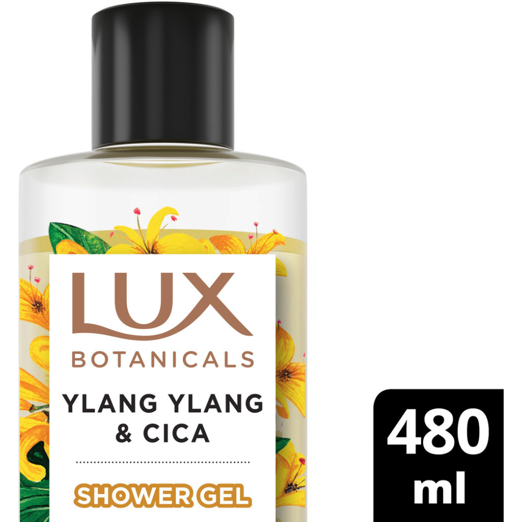 Гель для душу Lux Botanicals Іланг-іланг та центелла 480 мл (8720181499838) - зображення 3