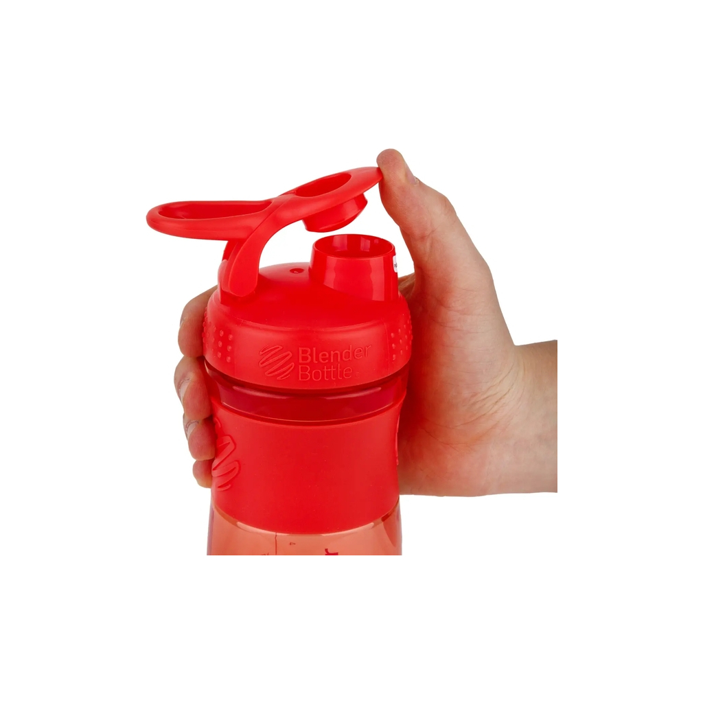 Шейкер спортивний BlenderBottle SportMixer 20oz/590ml Coral (SM 20oz Coral) - зображення 9