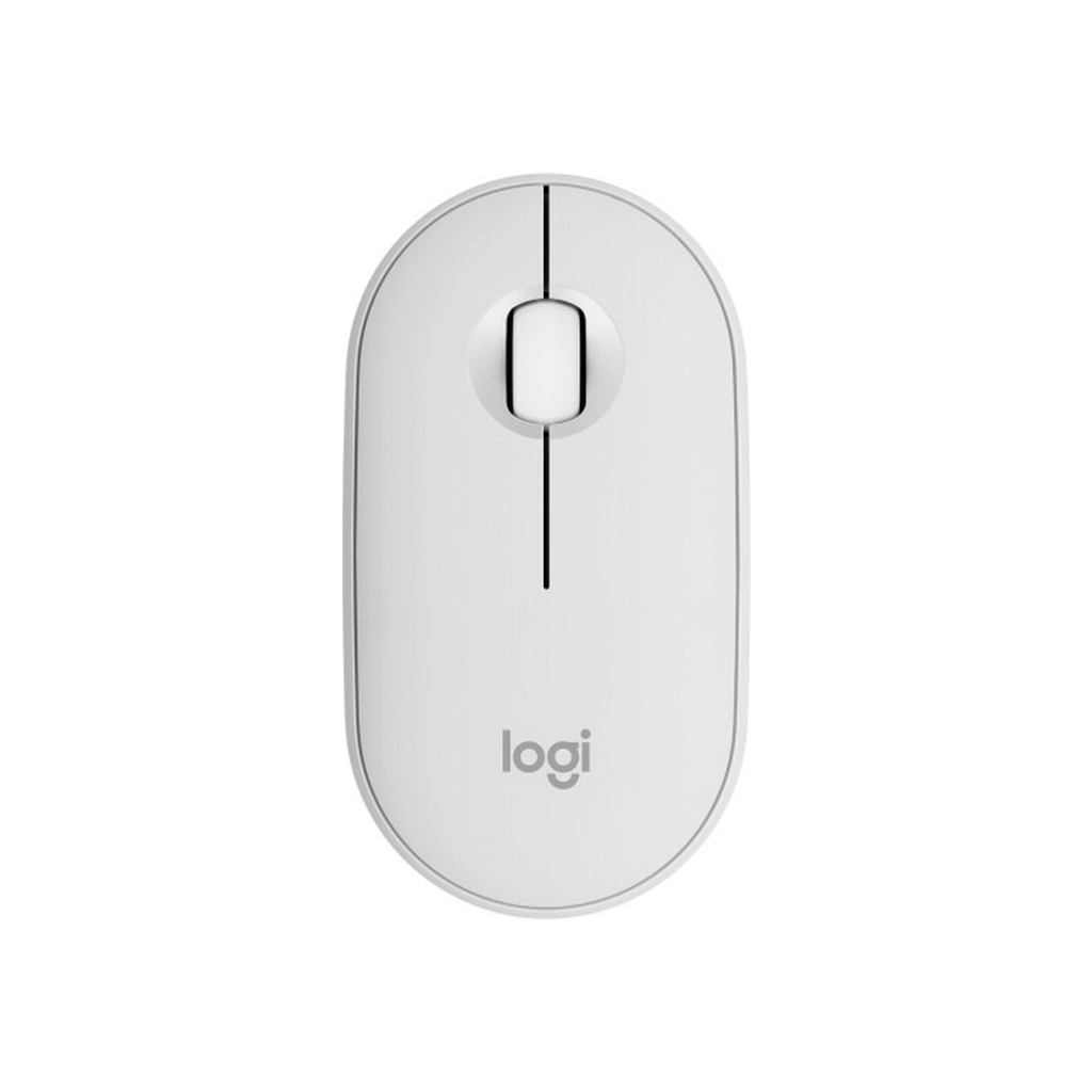 Мишка Logitech Pebble M350s Wireless White (910-007013) - зображення 1