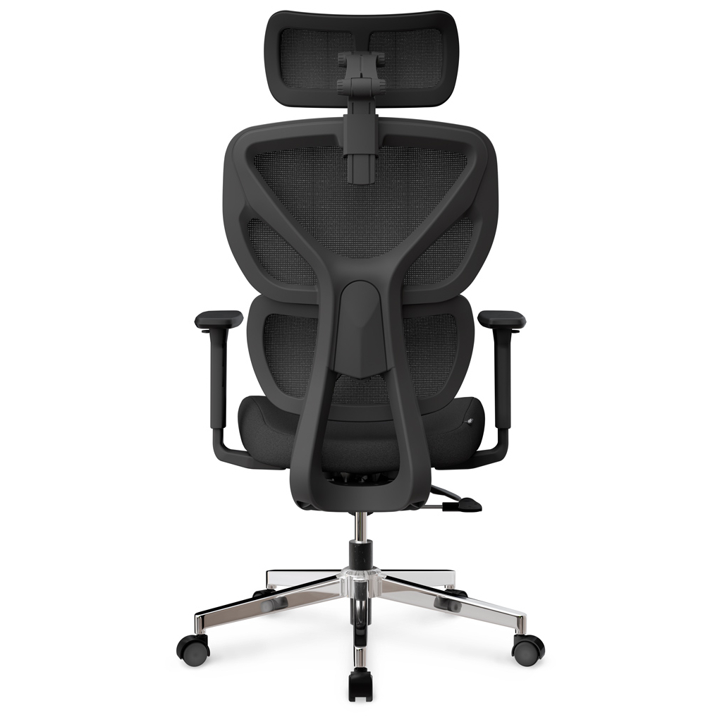 Офісне крісло Mealux D1 Air Fabric Black (HF-D1 F/B) - зображення 7