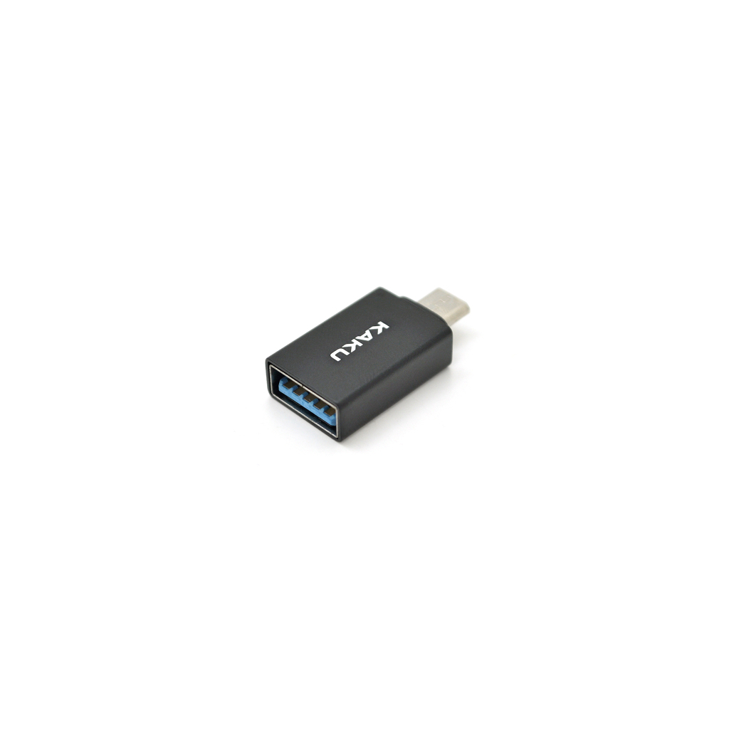 Перехідник USB 3.0 AF to Micro 5P M OTG black iKAKU (KSC-533) - зображення 1