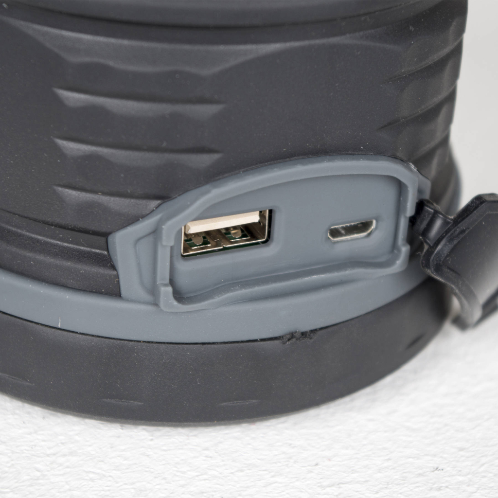 Ліхтар Bo-Camp Delta High Power LED Rechargable 200 Lumen Black/Anthrac (5818891) - зображення 9