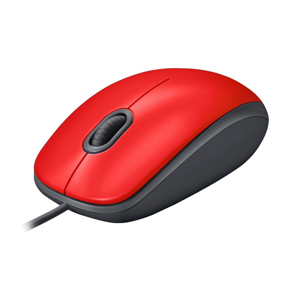 Мишка Logitech M110 Silent USB Red (910-006759) - зображення 1