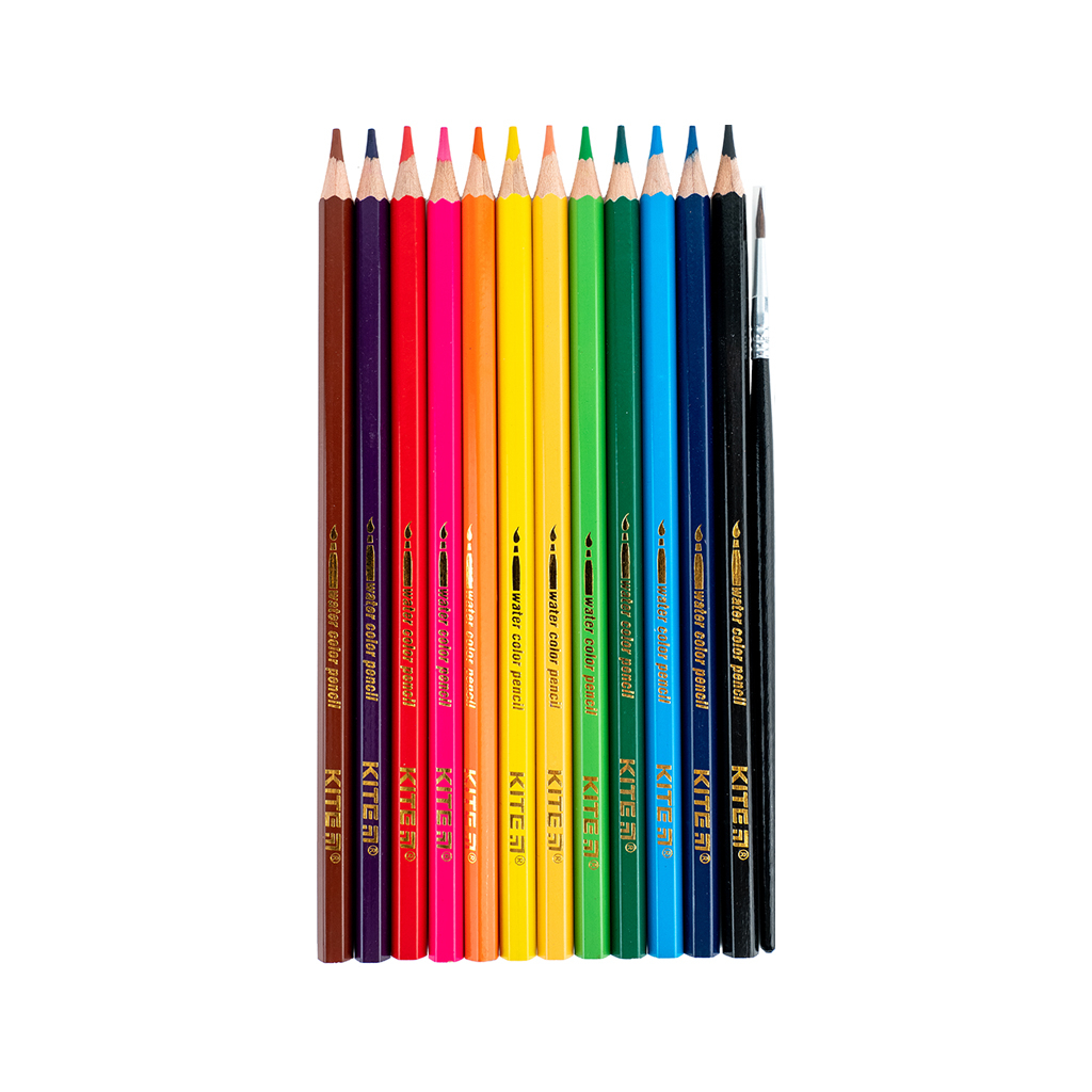 Олівці кольорові Kite Classic акварельні, 12 кольорів (K-1049) - зображення 3