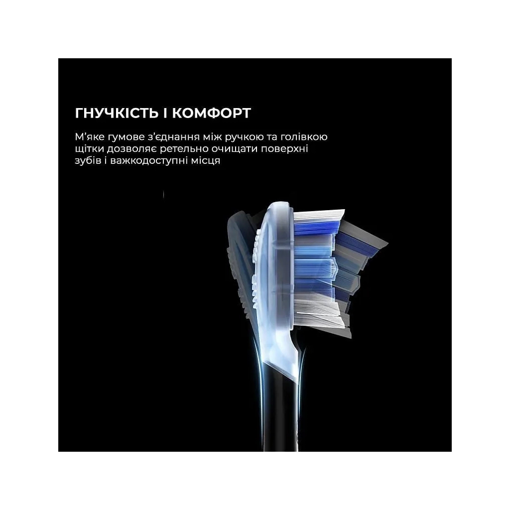 Електрична зубна щітка Oclean X Pro 20 Set Electric Toothbrush Black (6970810556964) - зображення 8