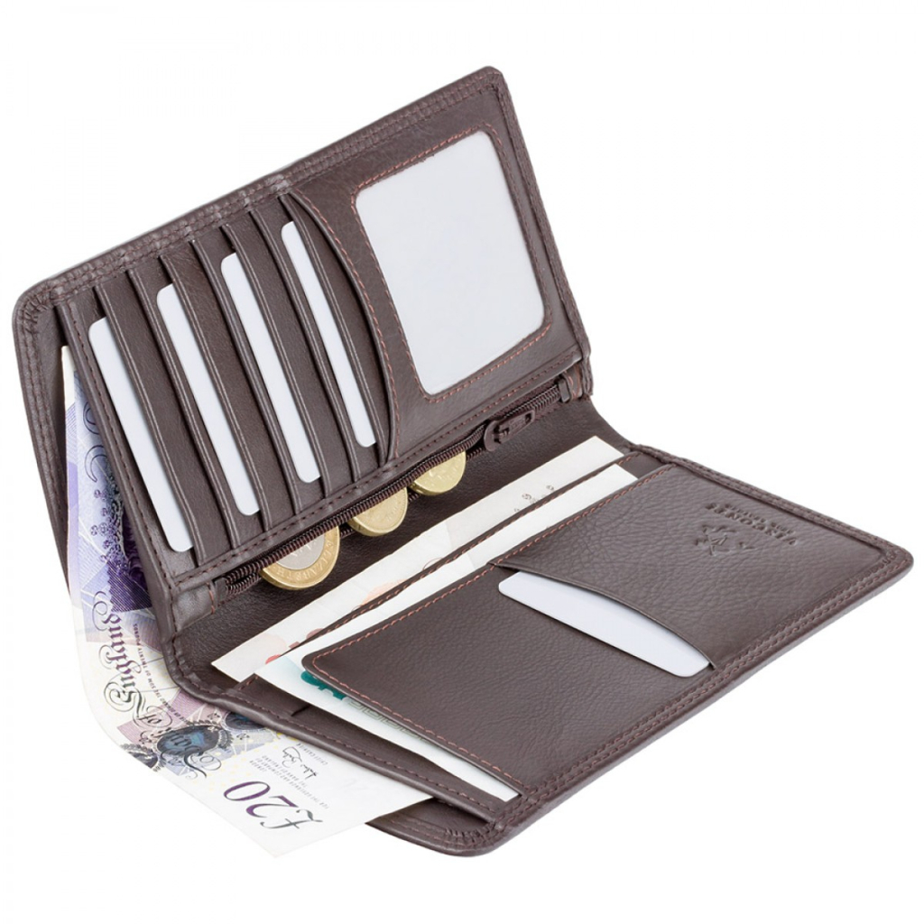 Гаманець Visconti HT12 Big Ben з RFID Chocolate (HT12 CHOC) - зображення 4