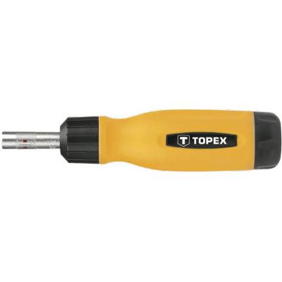 Набір викруток Topex з утримувачем, набір у футлярах 14 шт. (39D518) - зображення 2