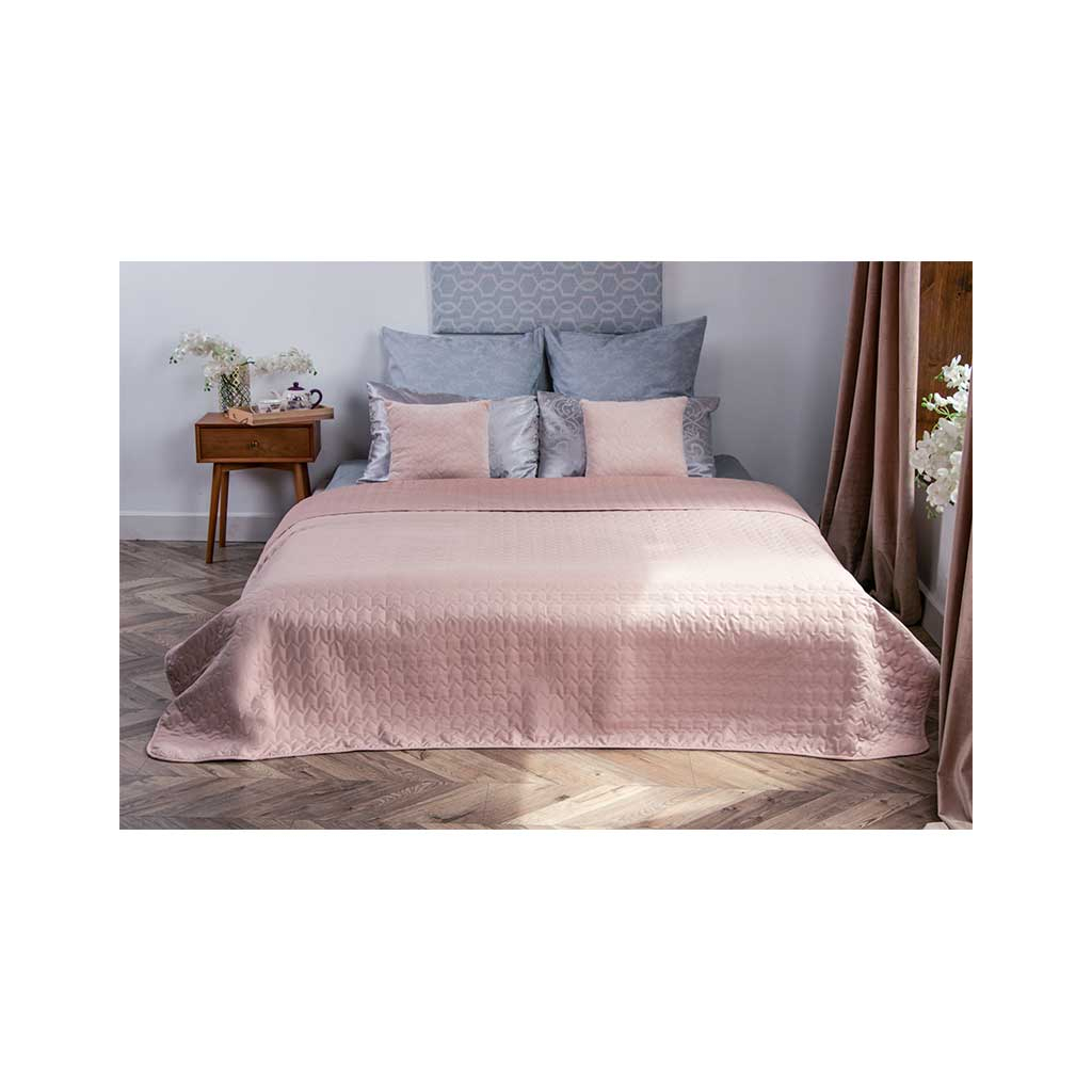 Покривало Руно двостороннє декоративне Velour Apricot 180х220 см (340.55_Apricot) - зображення 4