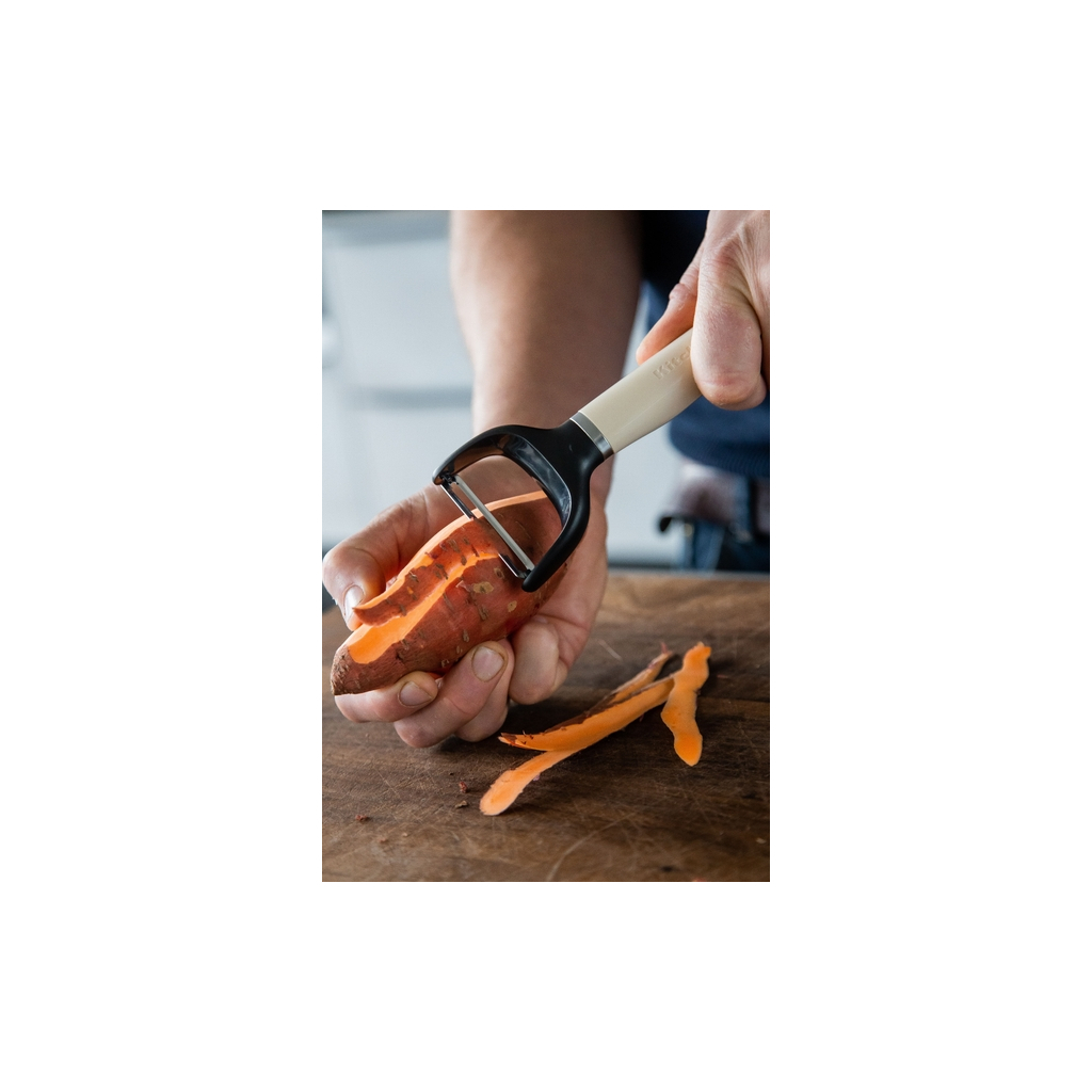 Овочечистка KitchenAid Coreline, горизонтальна 18,8 см, кремовий (KAG145OHACE) - зображення 6