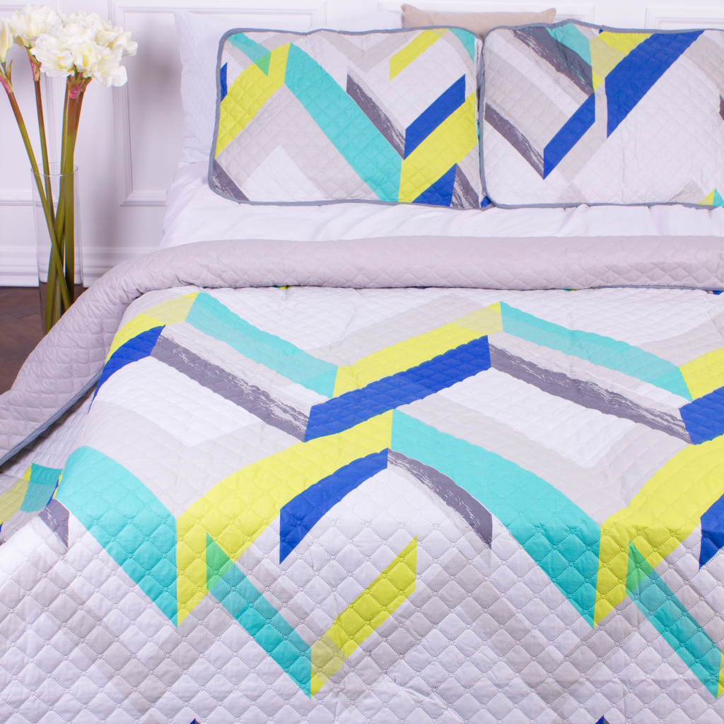 Покривало MirSon набір Color Fun Line №7125 Viltor 220х240 + 2 наволочки 50х70 (2200006075424) - зображення 6