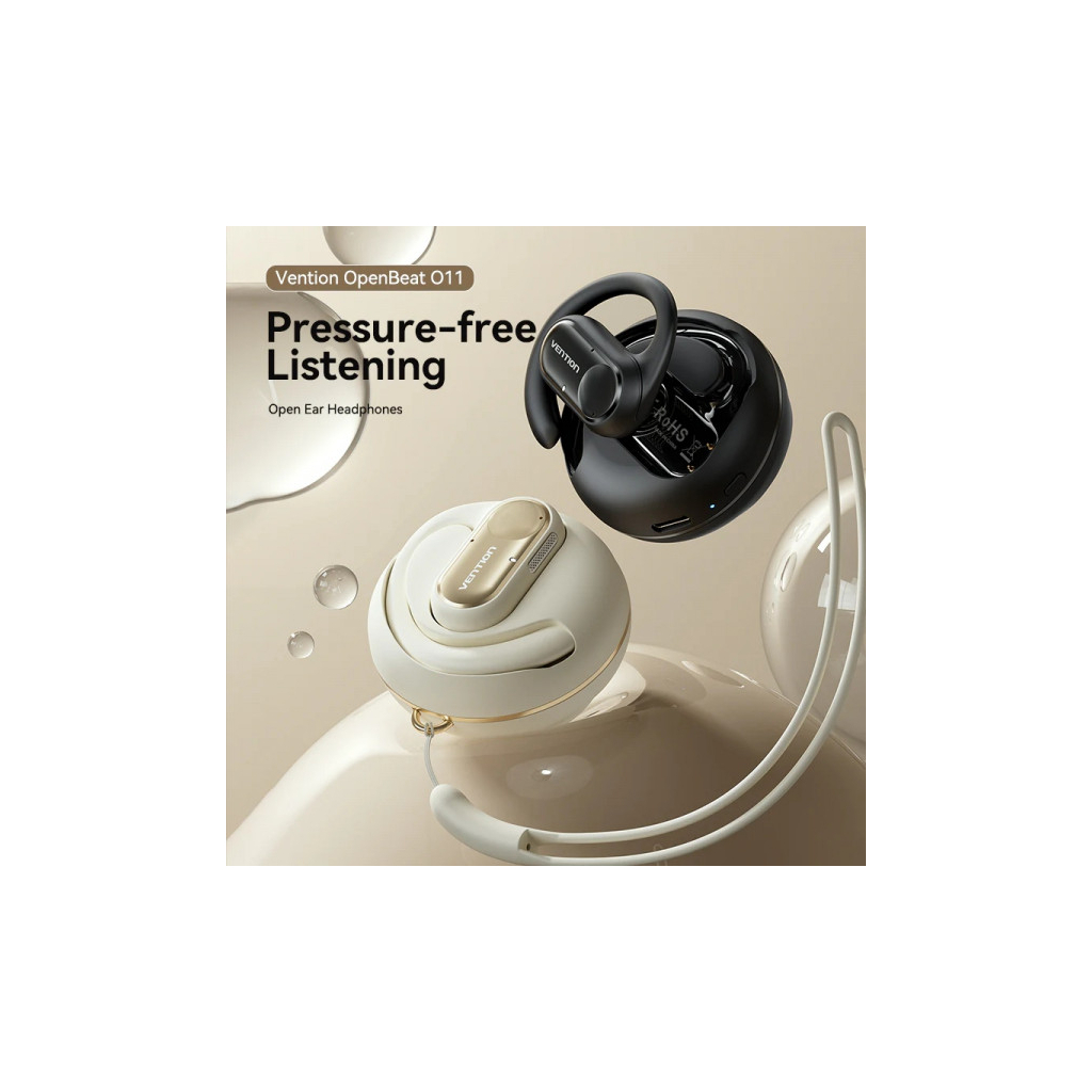 Навушники VENTION OpenBeat O11 Beige (NBPN0) - зображення 3