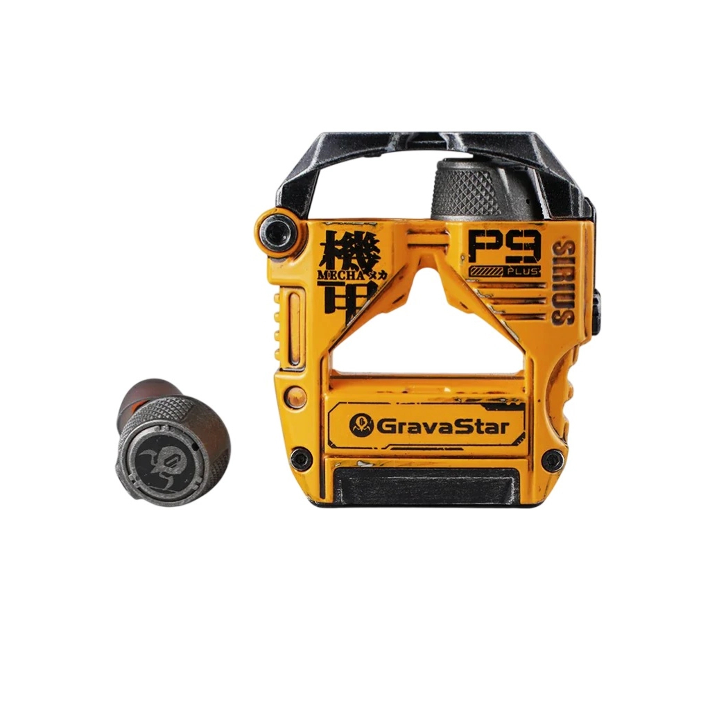 Навушники GravaStar Sirius P9 Plus War Damaged Yellow (GSP9PLUS_YLW) - зображення 1