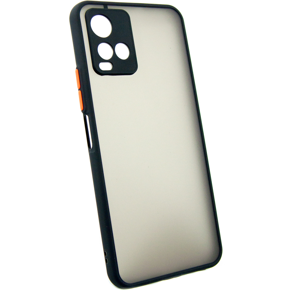 Чохол до мобільного телефона Dengos Matte Vivo Y33s (black) (DG-TPU-MATT-108) - зображення 2