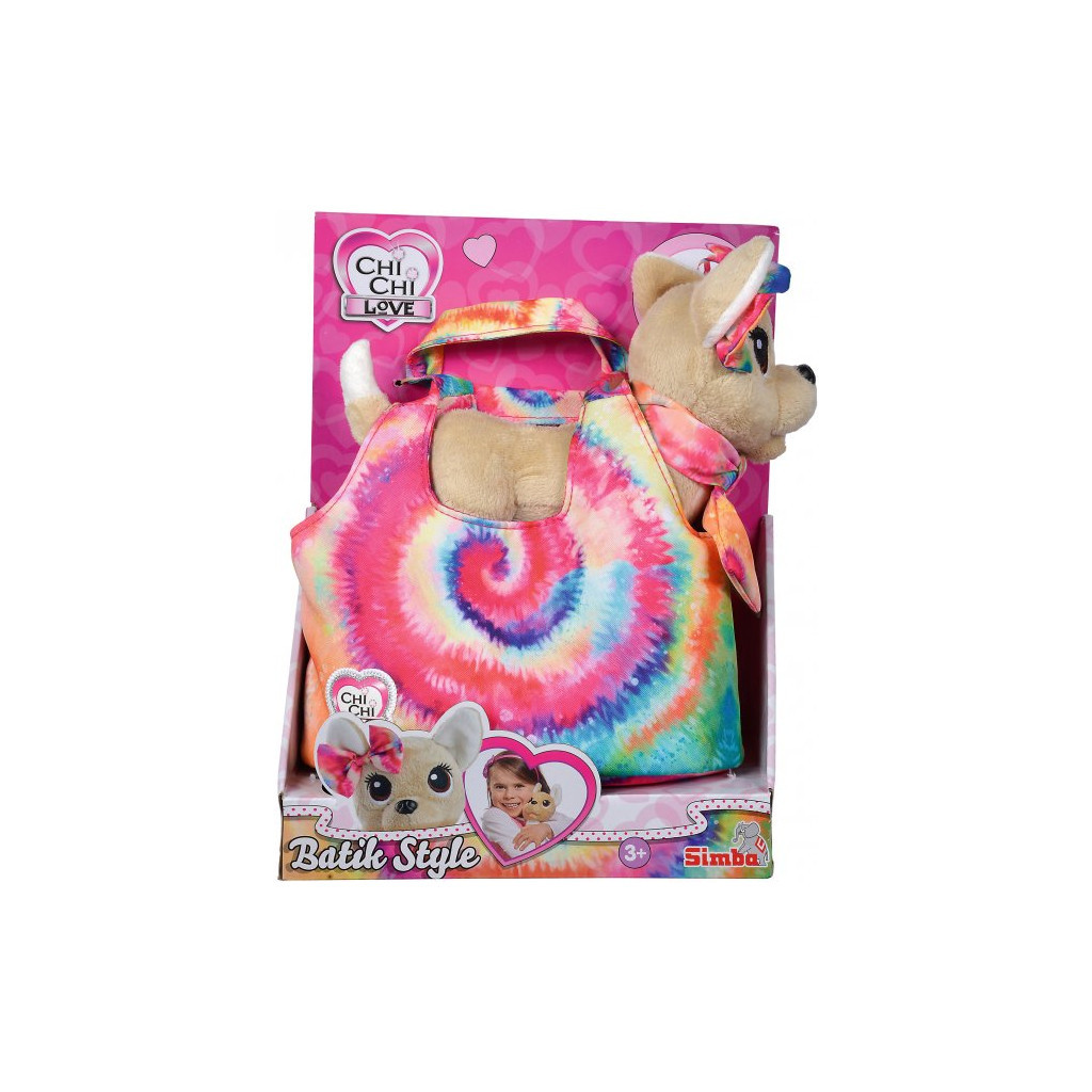 М'яка іграшка Chi Chi Love Собачка Чихуахуа Фешн Батік із сумочкою 20 см (5890008) - зображення 6