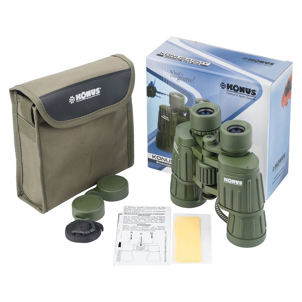 Бінокль Konus KonusArmy 8x42 W.A. (2170) - зображення 5
